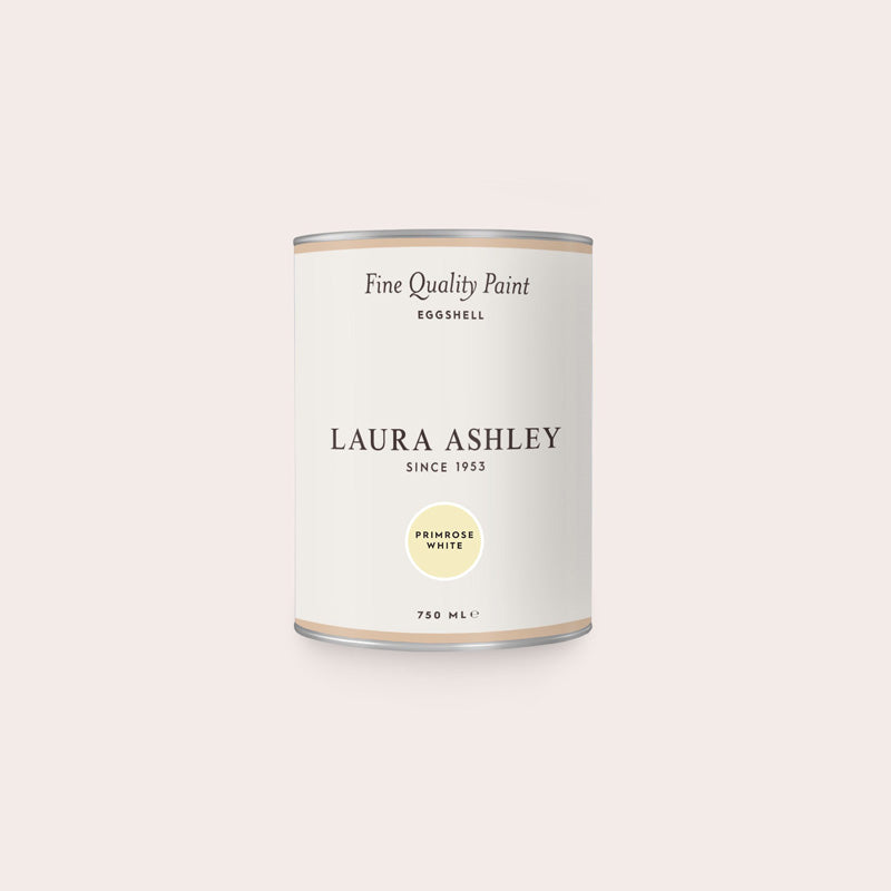 Laura Ashley Primrose White Eggshell Paint 750ml