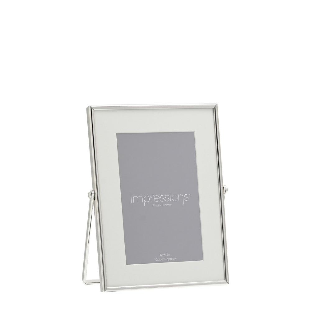 Impressions Silver Colour Photo Frame White Border5" x 7" (Copy)