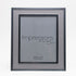 Impressions Silverplated Linen Insert Photo Frame 8" x 10"
