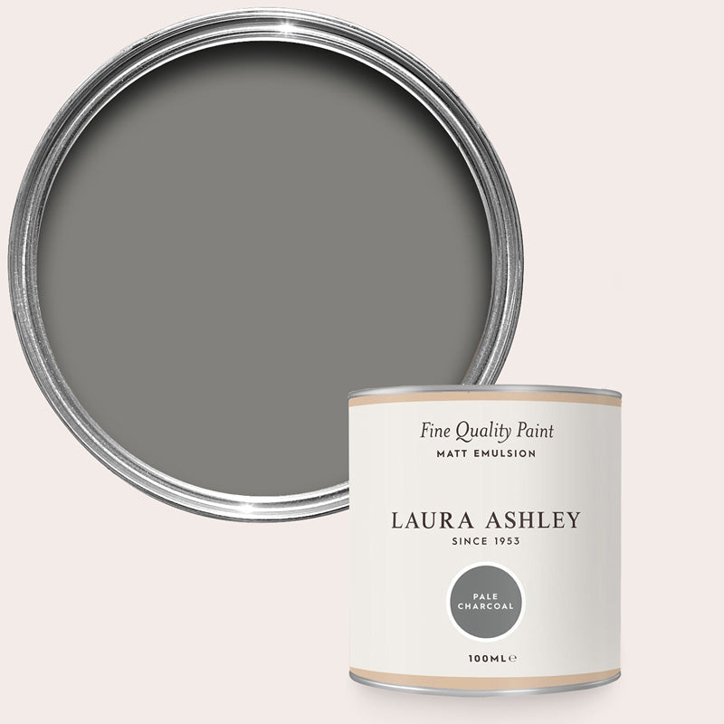 Laura Ashley Pale Charcoal Matt Emulsion Paint