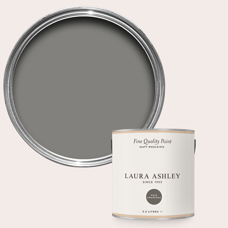 Laura Ashley Pale Charcoal Matt Emulsion Paint