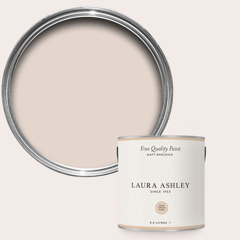 Laura Ashley Pale Chalk Pink Matt Emulsion Paint