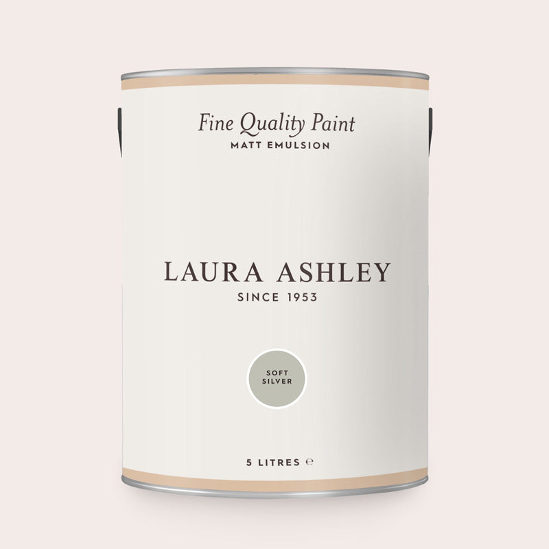 Laura Ashley Soft Silver Matt Emulsion Paint