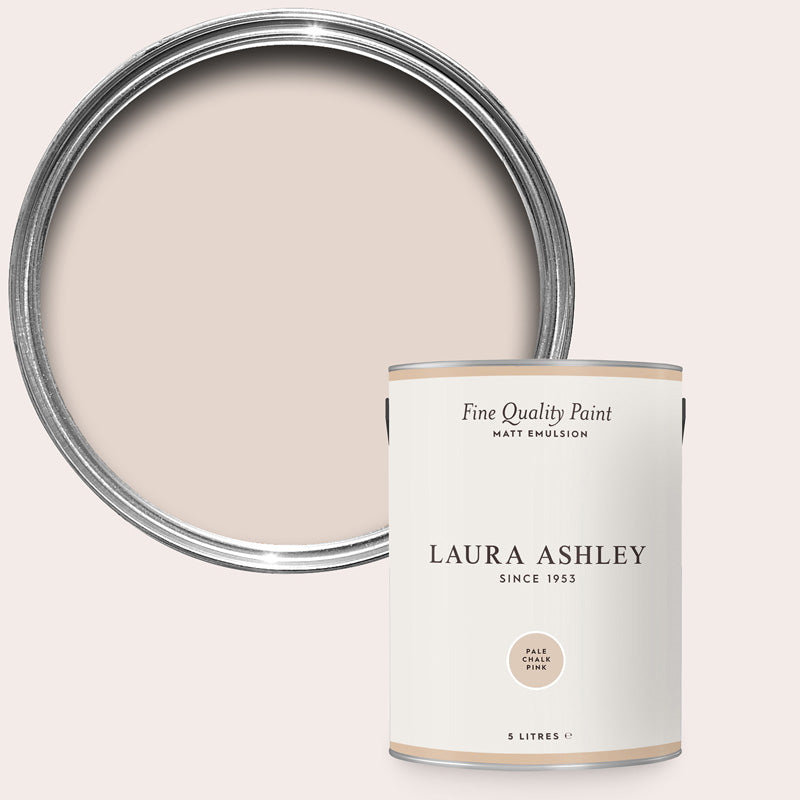 Laura Ashley Pale Chalk Pink Matt Emulsion Paint