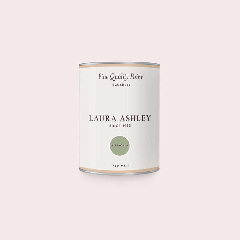 Laura Ashley Pistachio Eggshell Paint 750ml