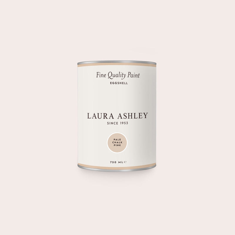 Laura Ashley Pale Chalk Pink Eggshell Paint 750ml