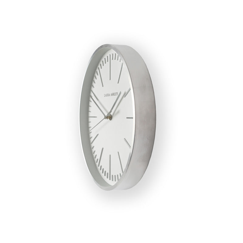 Laura Ashley Glenn Contemporary Metal Clock