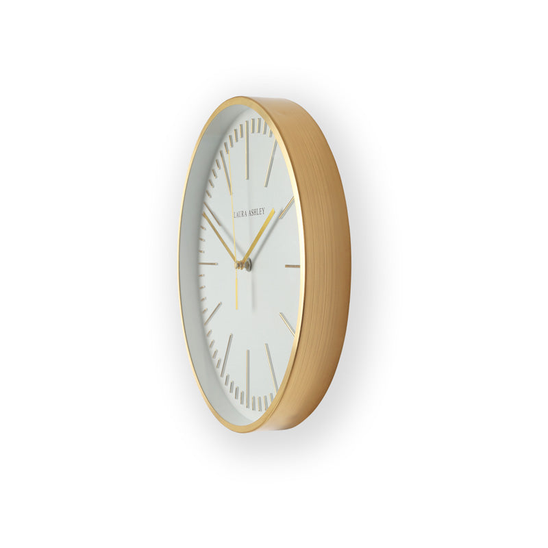 Laura Ashley Glenn Contemporary Metal Clock