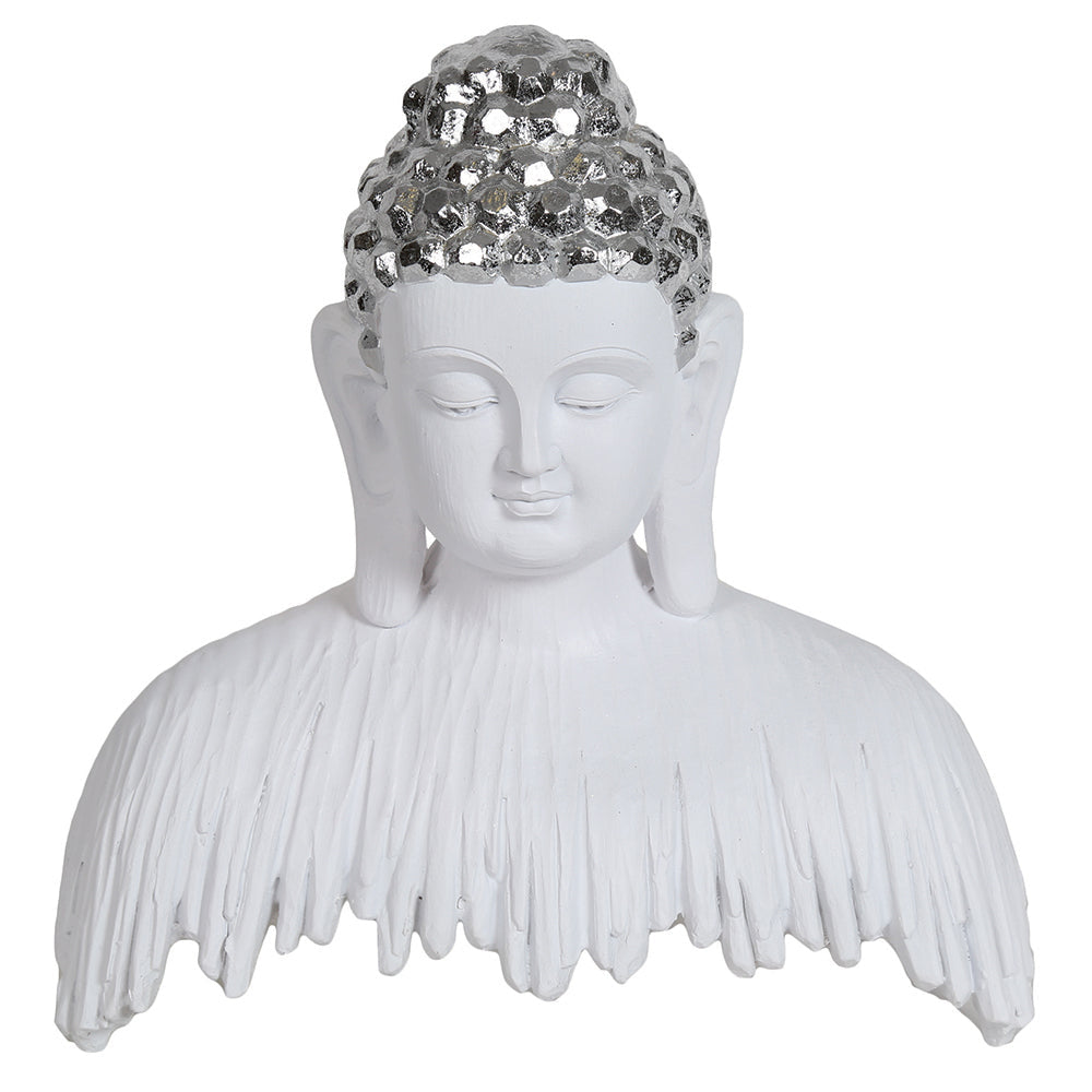 Straits White Buddha 23cm - Ian's Interiors