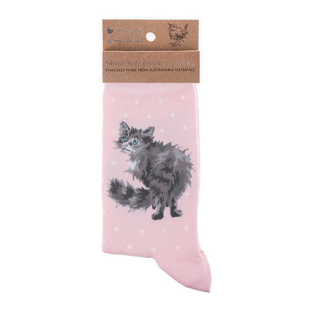 Wrendale Cat Bamboo Sock